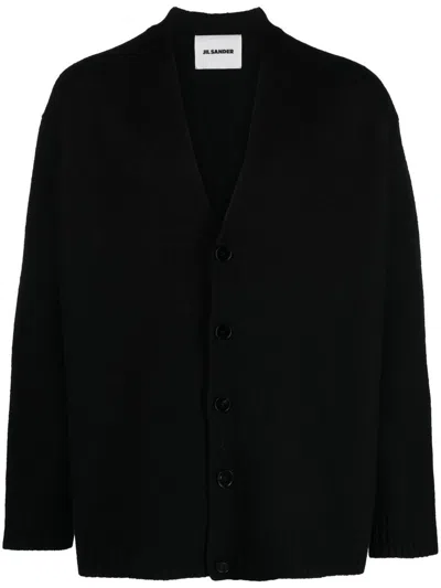 Jil Sander Cardigan Clothing In Black