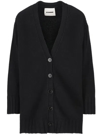 Jil Sander Cardigan Clothing In Black