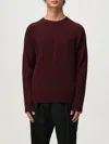 Jil Sander Cardigan  Men Color Orchid In Burgundy