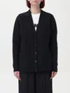 JIL SANDER CARDIGAN JIL SANDER WOMAN COLOR BLACK,F76530002