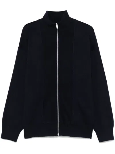 JIL SANDER ZIP-UP CARDIGAN