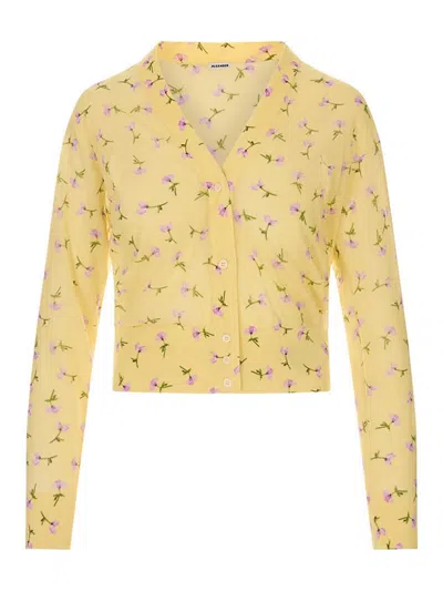 Jil Sander Cardigan In Multi