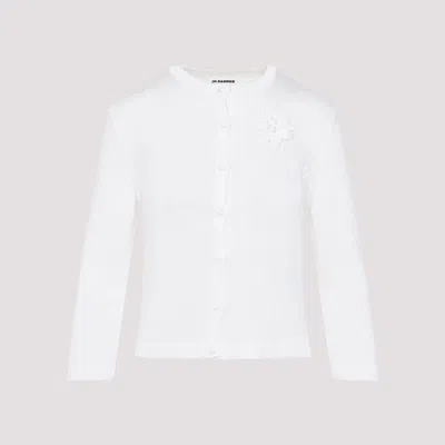 Jil Sander Cardigan White