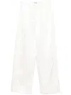 Jil Sander Cargo Trousers In Beige