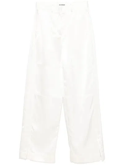 Jil Sander Cargo Trousers In Beige