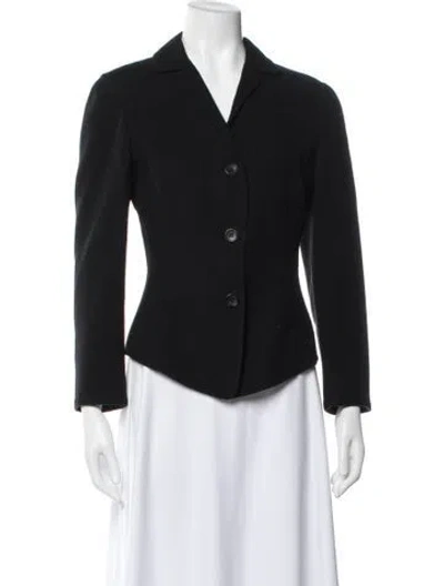 Pre-owned Jil Sander Cashmere Blazer In Black