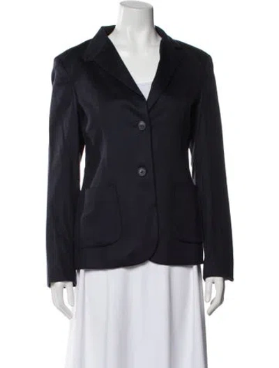 Pre-owned Jil Sander Cashmere Blazer In Blue