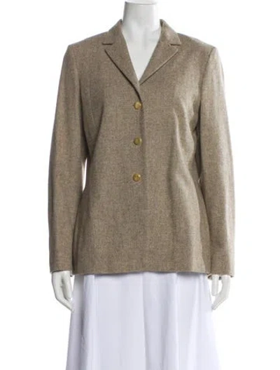 Pre-owned Jil Sander Cashmere Blazer In Neutral
