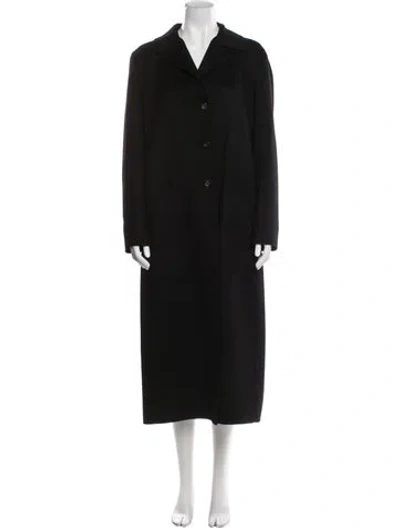 Pre-owned Jil Sander Cashmere Coat In Black