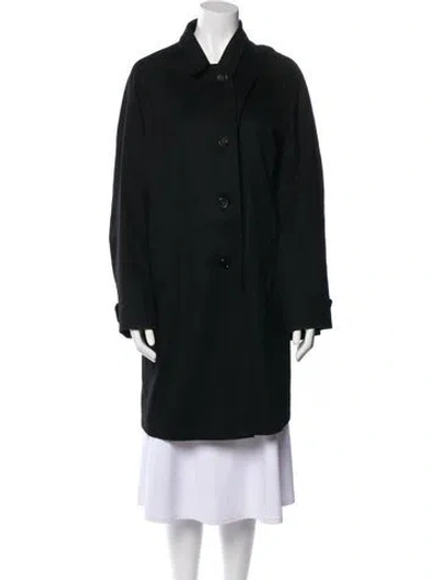 Pre-owned Jil Sander Cashmere Coat In Black