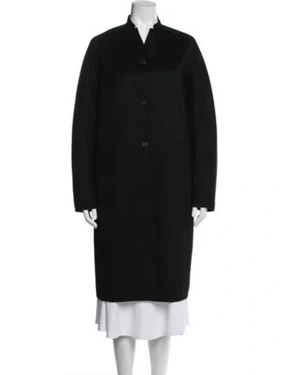 Pre-owned Jil Sander Cashmere Coat In Black