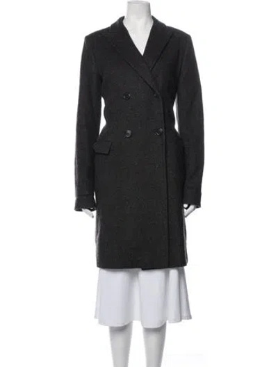 Pre-owned Jil Sander Cashmere Coat In Grey