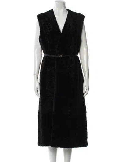 Pre-owned Jil Sander Cashmere Coat W/ Tags In Black