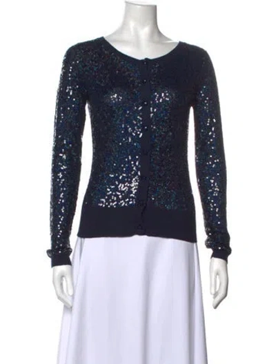 Pre-owned Jil Sander Cashmere Crew Neck Sweater In Black
