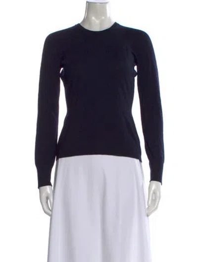 Pre-owned Jil Sander Cashmere Crew Neck Sweater In Brown