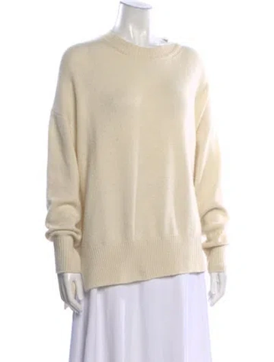 Pre-owned Jil Sander Cashmere Crew Neck Sweater In Neutral
