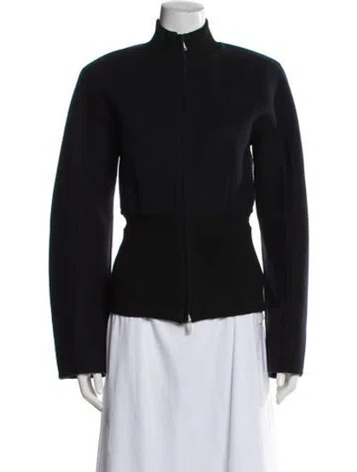 Pre-owned Jil Sander Cashmere Jacket In Black