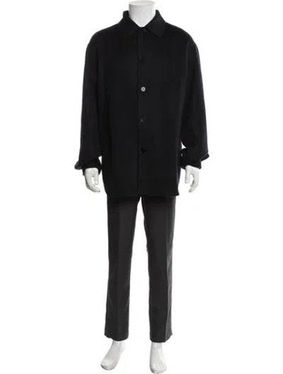 Pre-owned Jil Sander Cashmere Jacket In Black