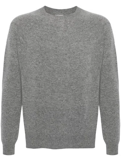 Jil Sander Cashmere Merino Wool Seamless Jumper Clothing In Grey
