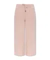 Jil Sander Cashmere Pants In Pink