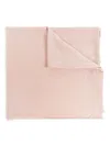 Jil Sander Cashmere Scarf In Pink