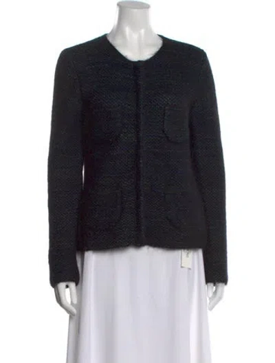 Pre-owned Jil Sander Cashmere Scoop Neck Sweater In Black