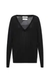 Jil Sander Cashmere Sweater In Black