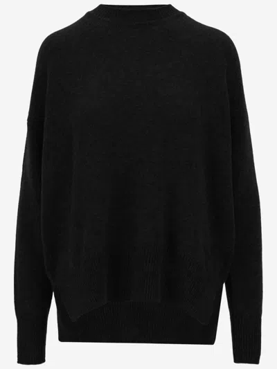 Jil Sander Cashmere Sweater In Black