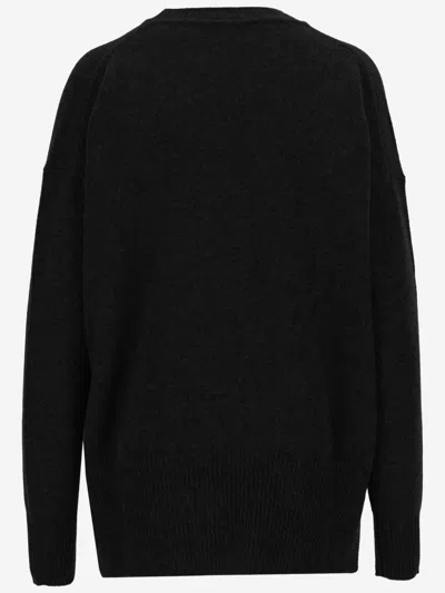 Jil Sander Cashmere Sweater In Black