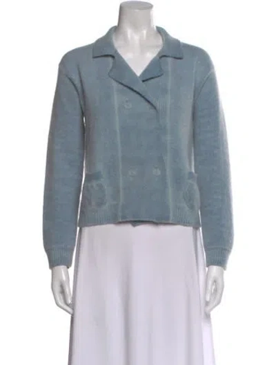 Pre-owned Jil Sander Cashmere Sweater In Blue