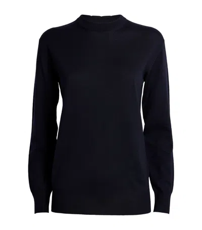 Jil Sander Cashmere Sweater In Blue