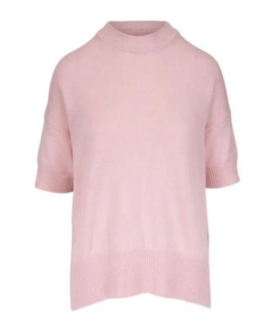 JIL SANDER JIL SANDER SHORT-SLEEVED KNITTED TOP