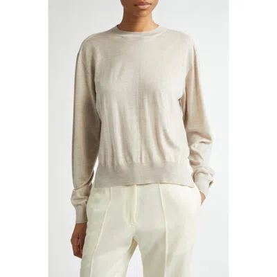 Jil Sander Dolman Sleeve Top In Latte