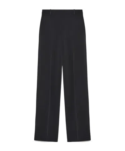 Jil Sander Casual Pants With Belt Loops In Black