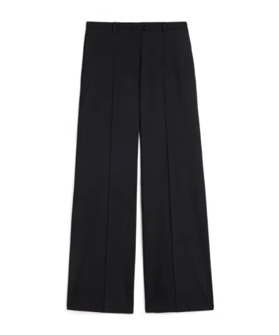 Jil Sander Casual Trousers With Belt Loops In Blue