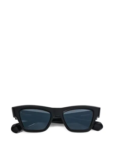 Jil Sander Cat-eye Frame Sunglasses In Black