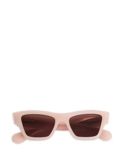Jil Sander Cat-eye Frame Sunglasses In Pink