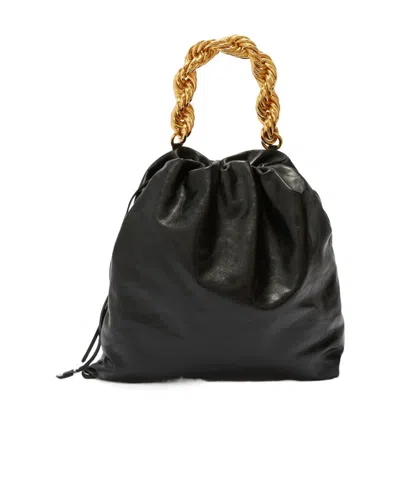 Jil Sander Chain-handle Tote Bag In Black