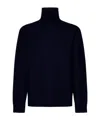 Jil Sander Chain-link Detailing Wool Jumper In Black