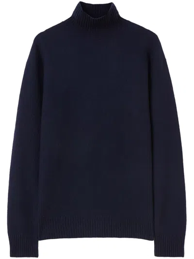 Jil Sander Midnight Blue Wool Sweater