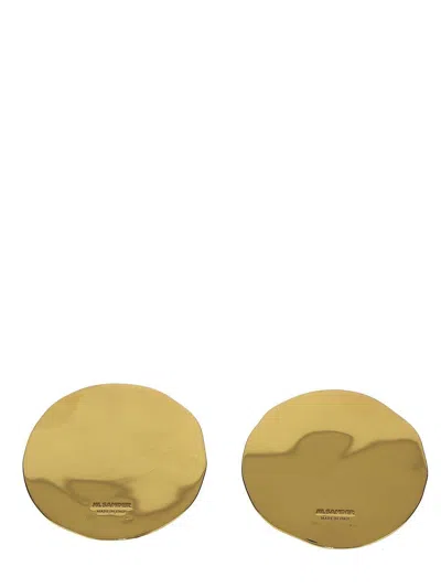 Jil Sander Chain Watch Earrings