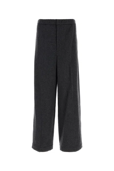 JIL SANDER JIL SANDER CHARCOAL FLANNEL PANT