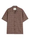 Jil Sander Check-patterned Short-sleeve Shirt In Multi