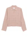 Jil Sander Checked-pattern Button-down Shirt In Multi