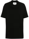 Jil Sander Chest-pocket Cotton T-shirt In Black