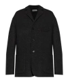 Jil Sander Chevron-pattern Jacket In Black