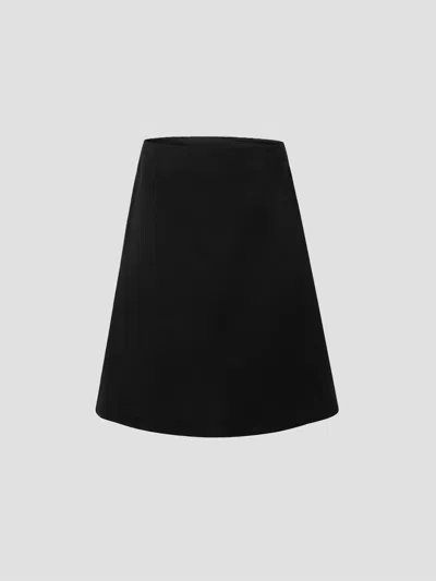 Jil Sander Chic A-line Mini Skirt In Multi