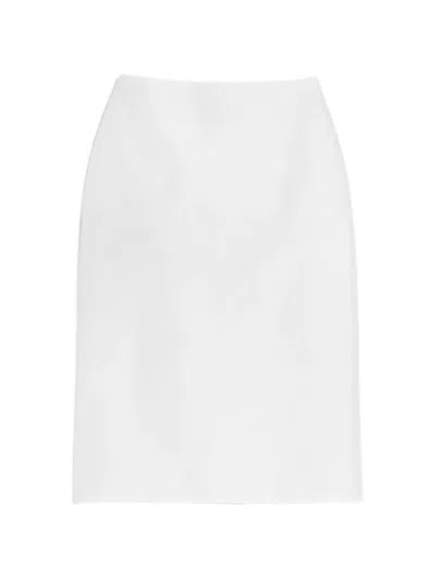 Jil Sander Chic Mini Skirt For Spring/summer 2026 In White