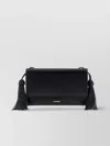 Jil Sander Tassel Leather Crossbody Bag