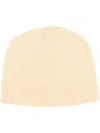 Jil Sander Chunky-knit Cashmere Beanie In Yellow